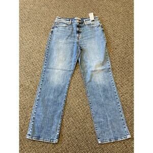 Daze Sundaze Brooklyn Straight Blue Jeans Womens Size 31 Inch Waist NWT